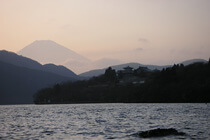 大涌谷からの富士山