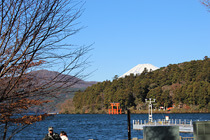 芦ノ湖からの富士山