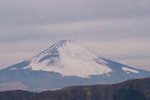 大涌谷からの富士山